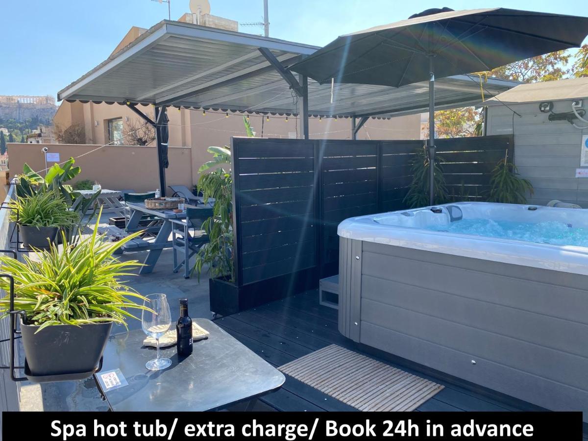 Monastiraki Citycenter Sleepbox- Unspoiled Athens Apartments Ngoại thất bức ảnh